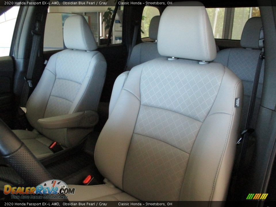 2020 Honda Passport EX-L AWD Obsidian Blue Pearl / Gray Photo #29
