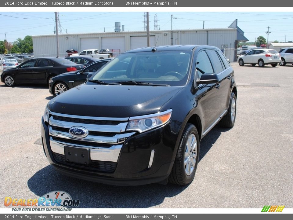 2014 Ford Edge Limited Tuxedo Black / Medium Light Stone Photo #1