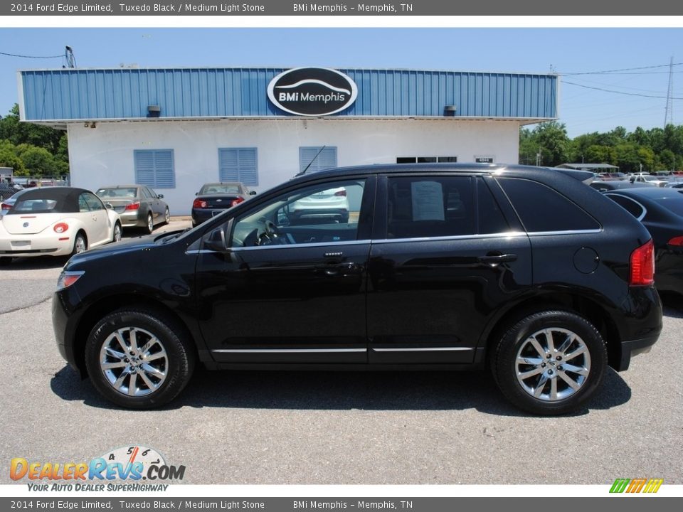 2014 Ford Edge Limited Tuxedo Black / Medium Light Stone Photo #2