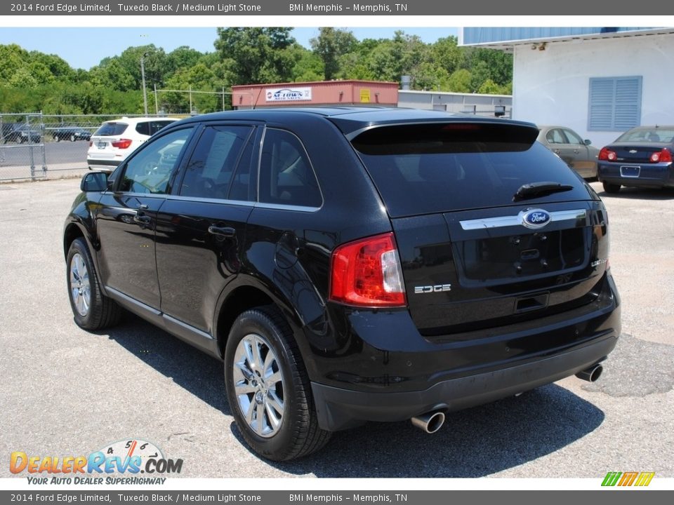 2014 Ford Edge Limited Tuxedo Black / Medium Light Stone Photo #3