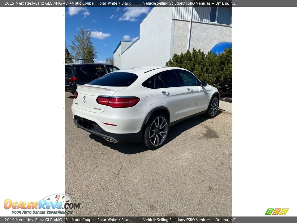 2019 Mercedes-Benz GLC AMG 43 4Matic Coupe Polar White / Black Photo #10