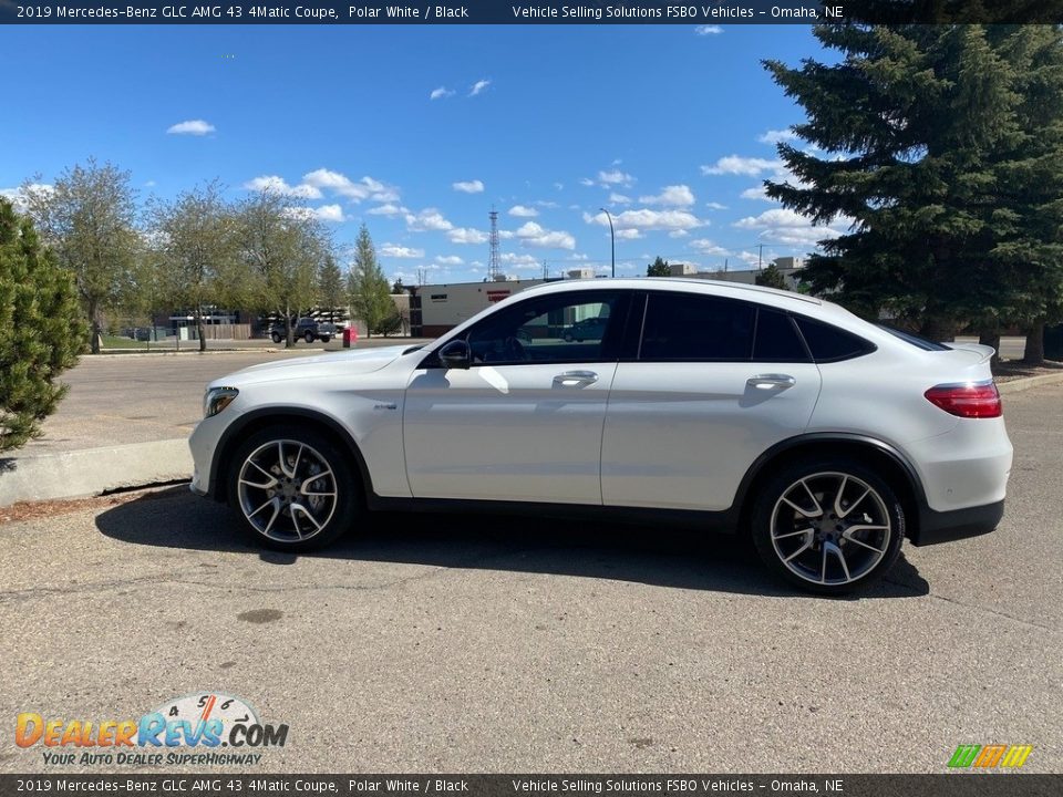 2019 Mercedes-Benz GLC AMG 43 4Matic Coupe Polar White / Black Photo #11