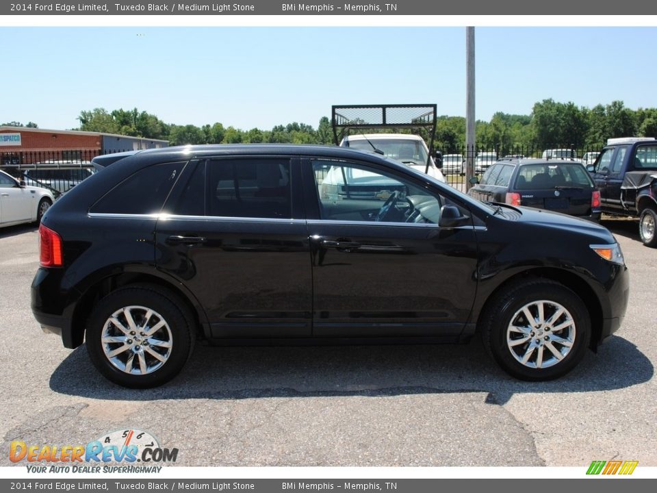 2014 Ford Edge Limited Tuxedo Black / Medium Light Stone Photo #6