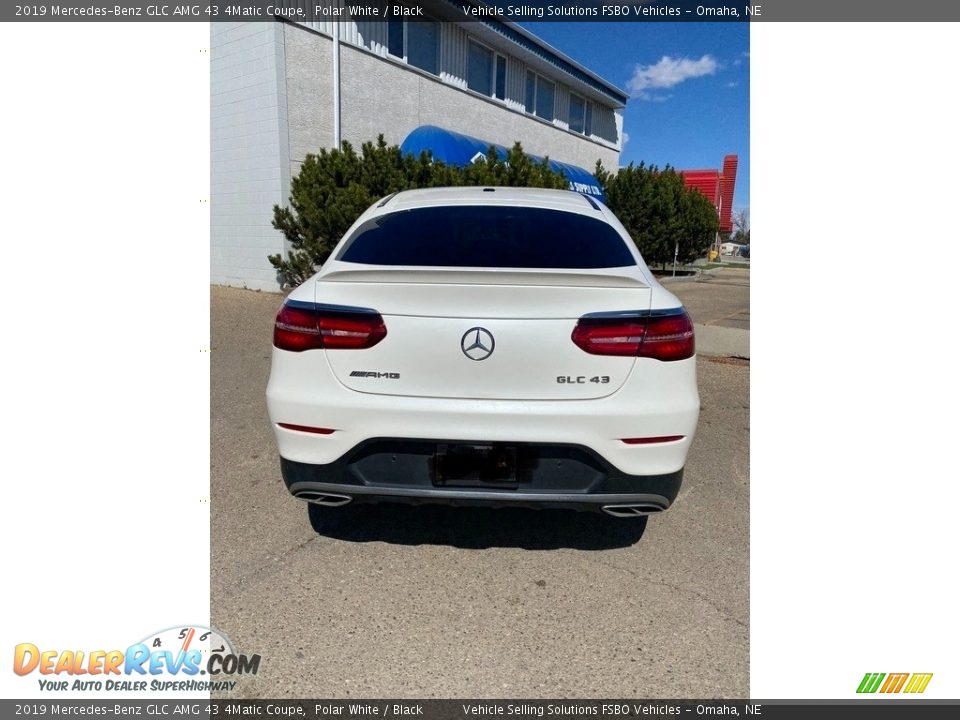 2019 Mercedes-Benz GLC AMG 43 4Matic Coupe Polar White / Black Photo #12