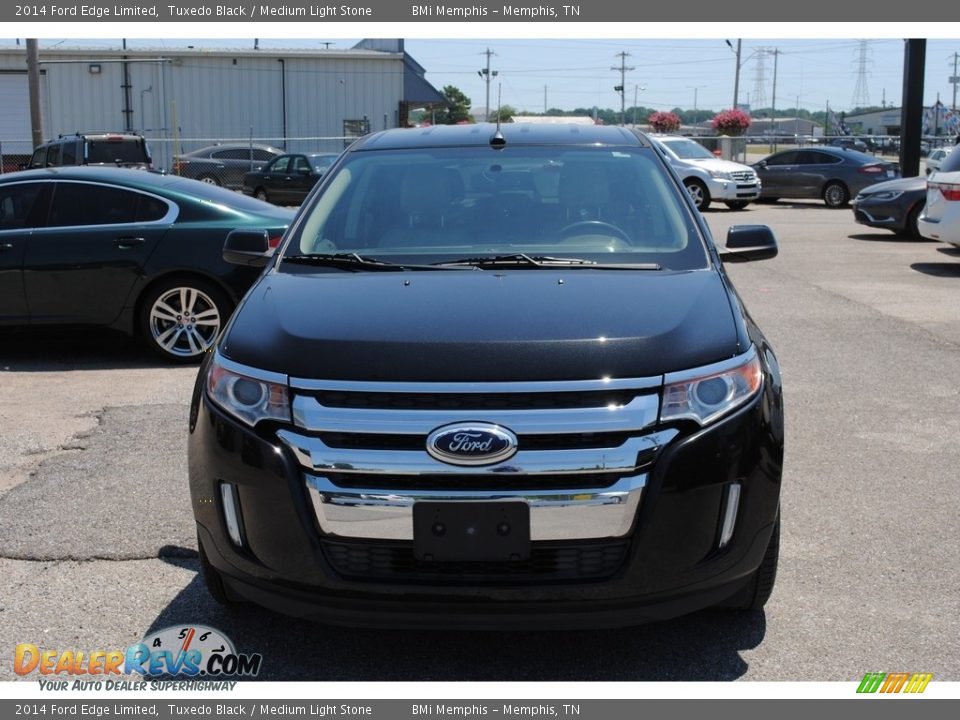 2014 Ford Edge Limited Tuxedo Black / Medium Light Stone Photo #8