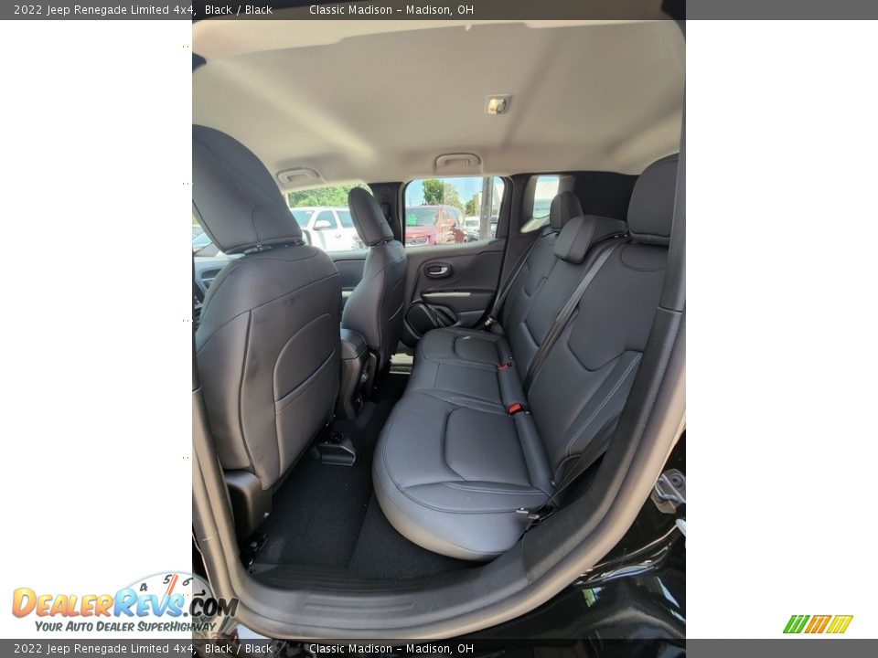 2022 Jeep Renegade Limited 4x4 Black / Black Photo #3