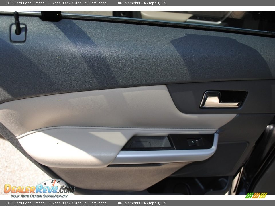 2014 Ford Edge Limited Tuxedo Black / Medium Light Stone Photo #19