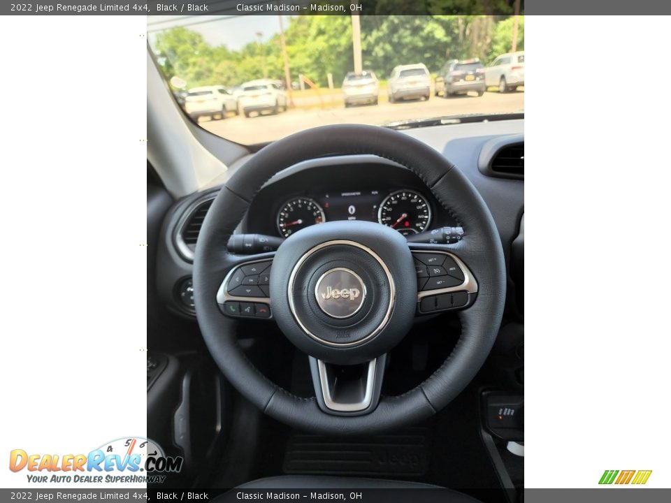 2022 Jeep Renegade Limited 4x4 Black / Black Photo #5