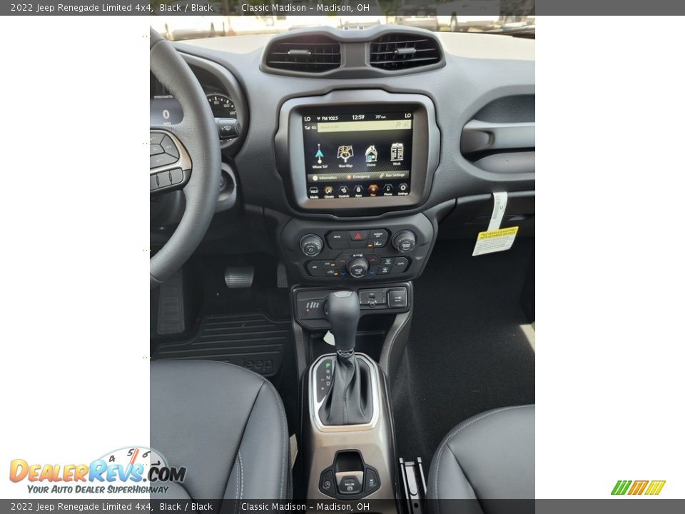 2022 Jeep Renegade Limited 4x4 Black / Black Photo #6