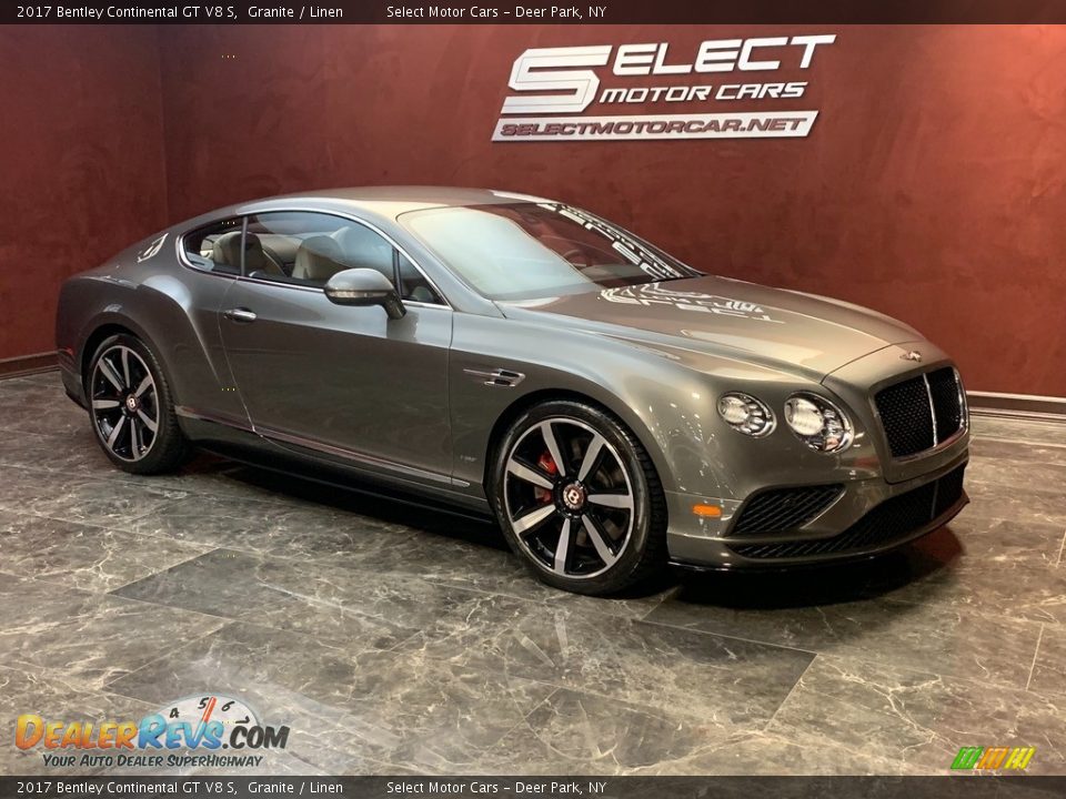 Front 3/4 View of 2017 Bentley Continental GT V8 S Photo #3