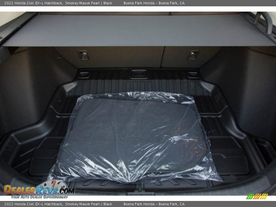 2022 Honda Civic EX-L Hatchback Smokey Mauve Pearl / Black Photo #27