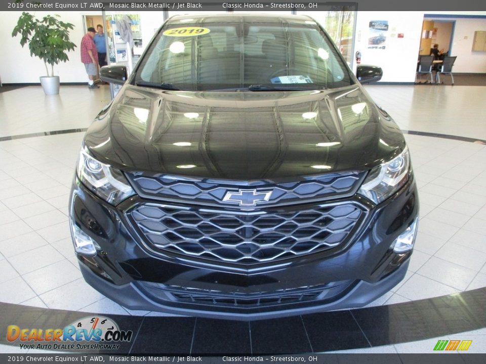 2019 Chevrolet Equinox LT AWD Mosaic Black Metallic / Jet Black Photo #2