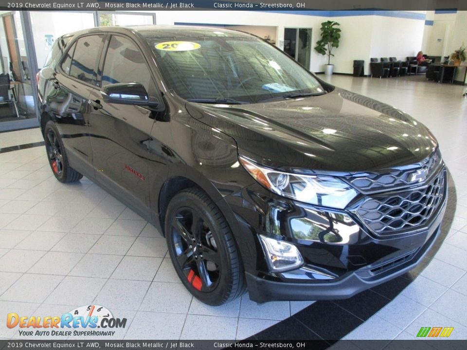 2019 Chevrolet Equinox LT AWD Mosaic Black Metallic / Jet Black Photo #3