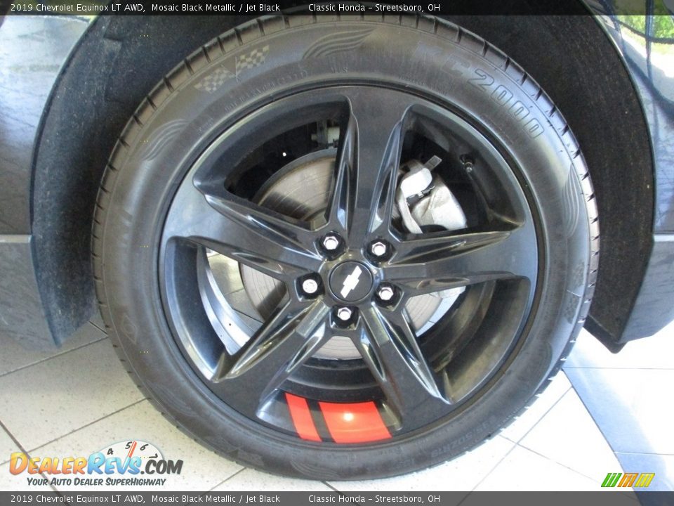 2019 Chevrolet Equinox LT AWD Mosaic Black Metallic / Jet Black Photo #5