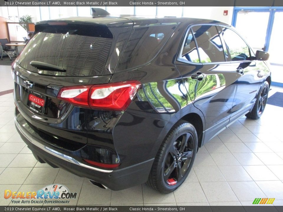 2019 Chevrolet Equinox LT AWD Mosaic Black Metallic / Jet Black Photo #7