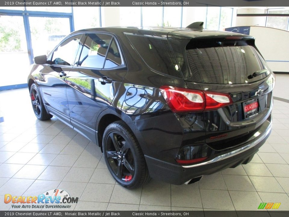 2019 Chevrolet Equinox LT AWD Mosaic Black Metallic / Jet Black Photo #9