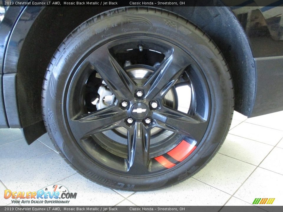 2019 Chevrolet Equinox LT AWD Mosaic Black Metallic / Jet Black Photo #11