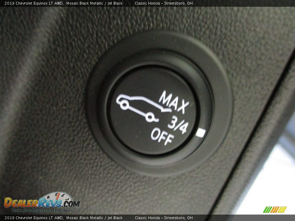 2019 Chevrolet Equinox LT AWD Mosaic Black Metallic / Jet Black Photo #32