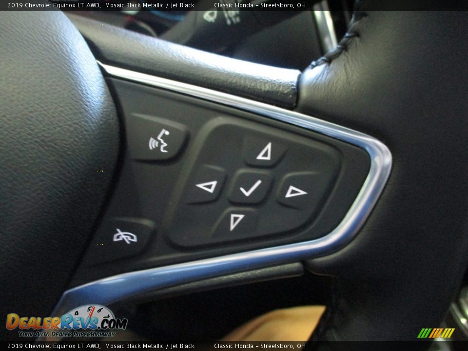2019 Chevrolet Equinox LT AWD Mosaic Black Metallic / Jet Black Photo #36
