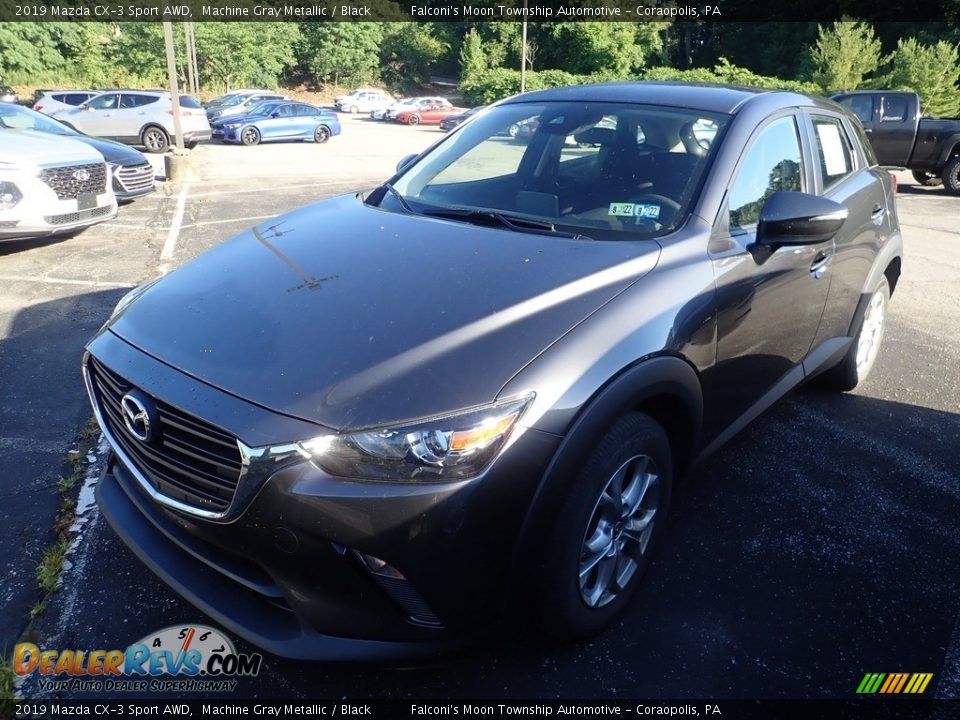 2019 Mazda CX-3 Sport AWD Machine Gray Metallic / Black Photo #1