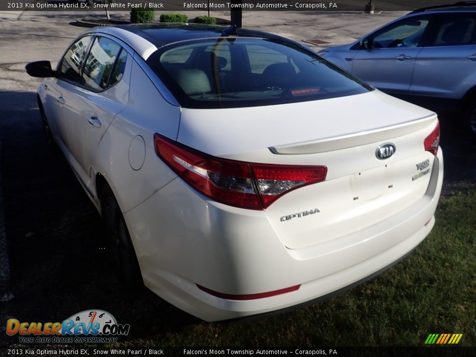 2013 Kia Optima Hybrid EX Snow White Pearl / Black Photo #2