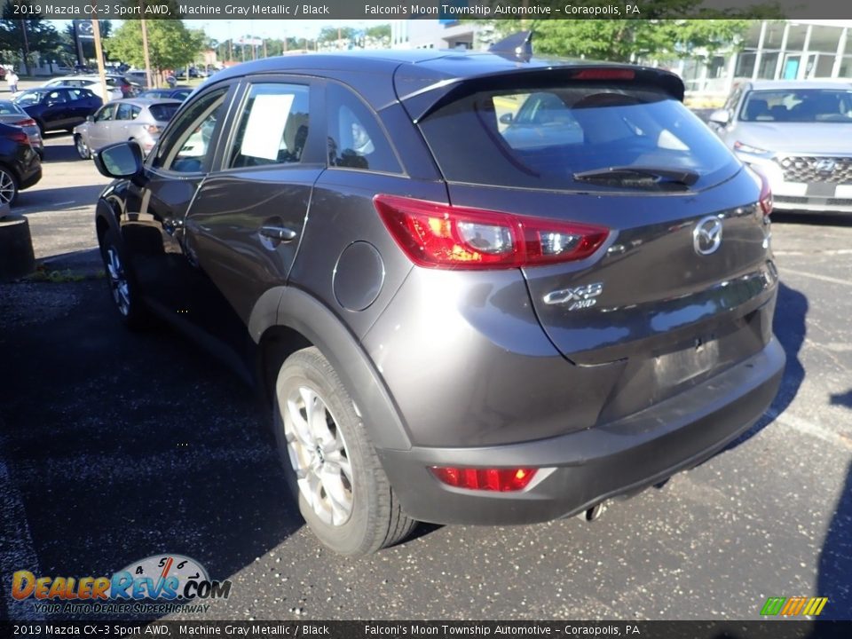 2019 Mazda CX-3 Sport AWD Machine Gray Metallic / Black Photo #2