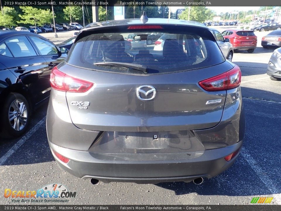 2019 Mazda CX-3 Sport AWD Machine Gray Metallic / Black Photo #3