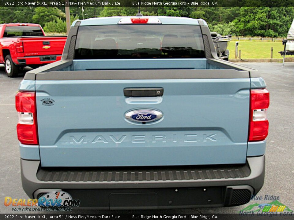 2022 Ford Maverick XL Area 51 / Navy Pier/Medium Dark Slate Photo #4