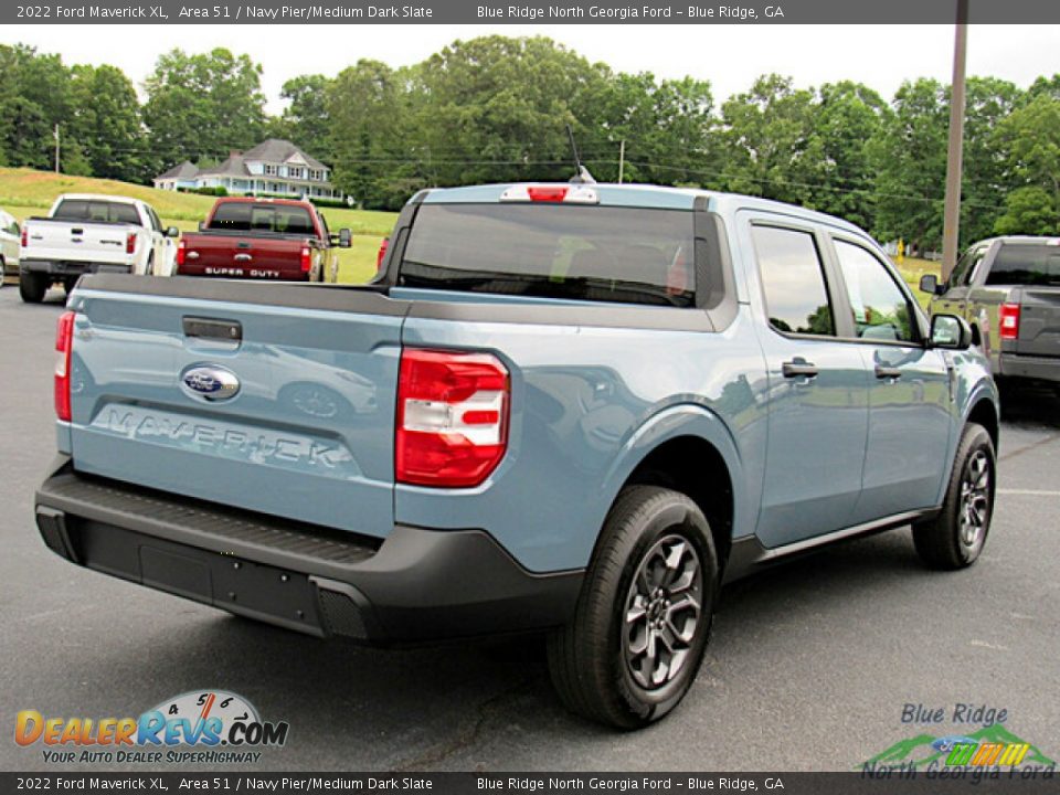 2022 Ford Maverick XL Area 51 / Navy Pier/Medium Dark Slate Photo #5