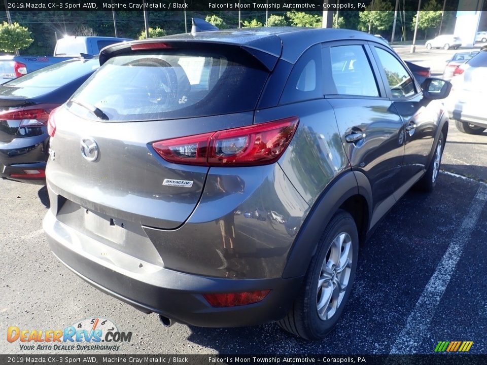 2019 Mazda CX-3 Sport AWD Machine Gray Metallic / Black Photo #4