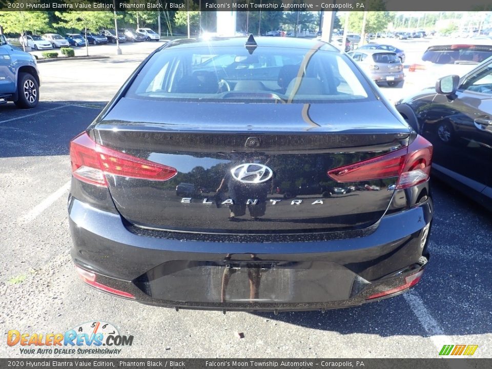 2020 Hyundai Elantra Value Edition Phantom Black / Black Photo #3