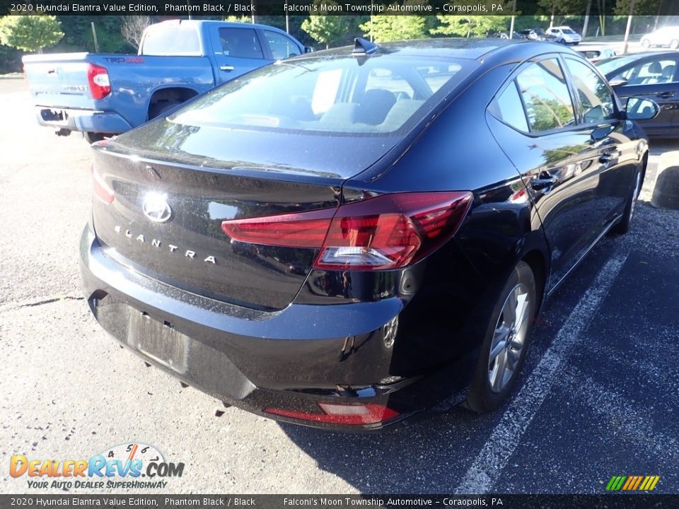 2020 Hyundai Elantra Value Edition Phantom Black / Black Photo #4