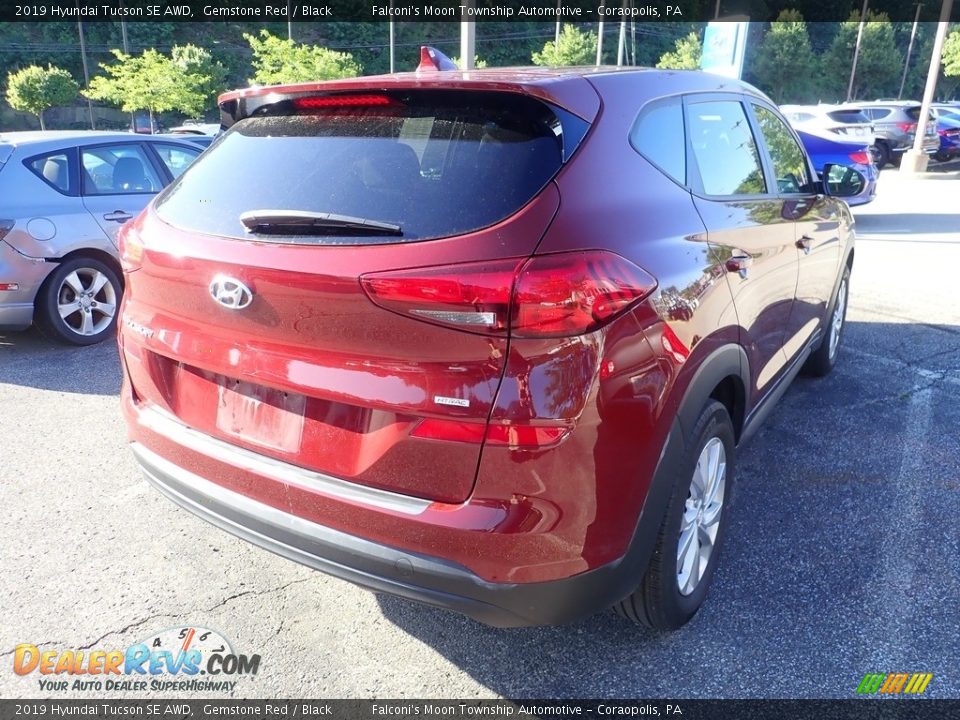 2019 Hyundai Tucson SE AWD Gemstone Red / Black Photo #4