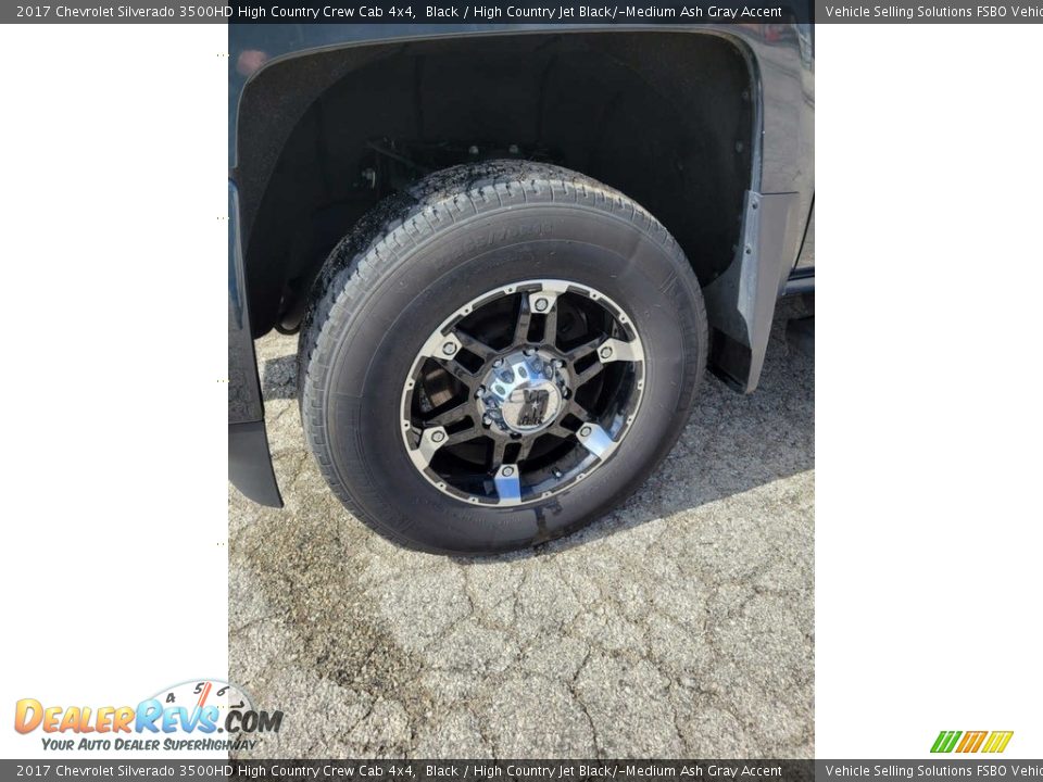 Custom Wheels of 2017 Chevrolet Silverado 3500HD High Country Crew Cab 4x4 Photo #17
