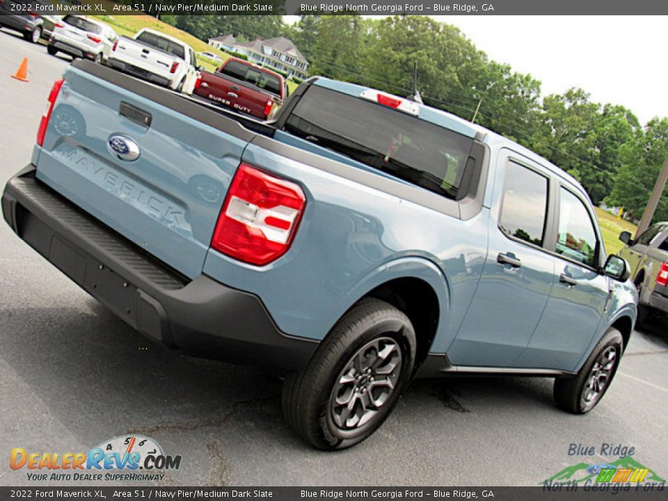 2022 Ford Maverick XL Area 51 / Navy Pier/Medium Dark Slate Photo #25