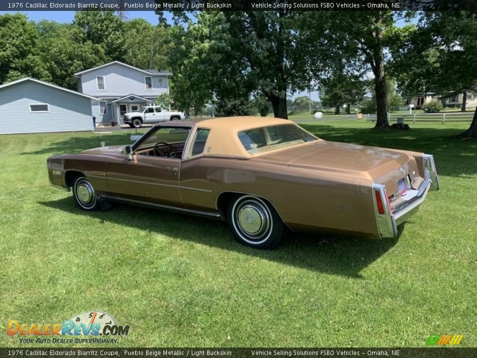 Pueblo Beige Metallic 1976 Cadillac Eldorado Biarritz Coupe Photo #1