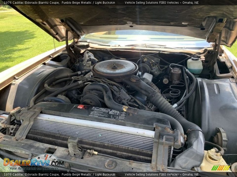 1976 Cadillac Eldorado Biarritz Coupe 500 cid OHV16-Valve V8 Engine Photo #4