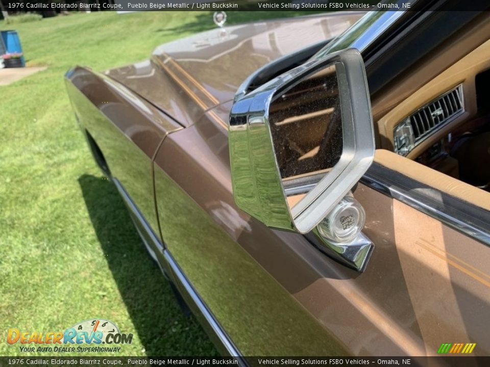 1976 Cadillac Eldorado Biarritz Coupe Pueblo Beige Metallic / Light Buckskin Photo #8