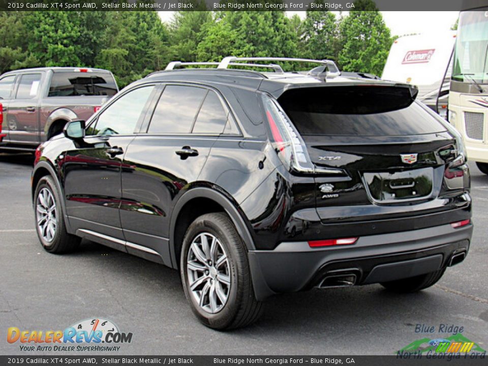 2019 Cadillac XT4 Sport AWD Stellar Black Metallic / Jet Black Photo #3