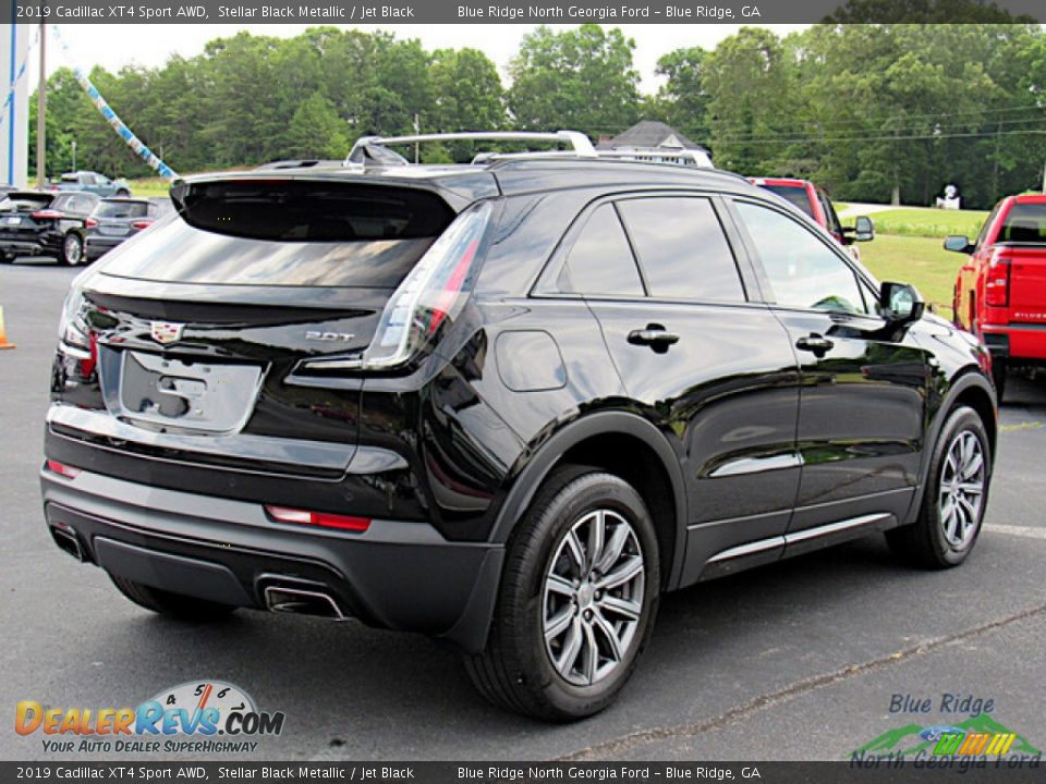 2019 Cadillac XT4 Sport AWD Stellar Black Metallic / Jet Black Photo #5