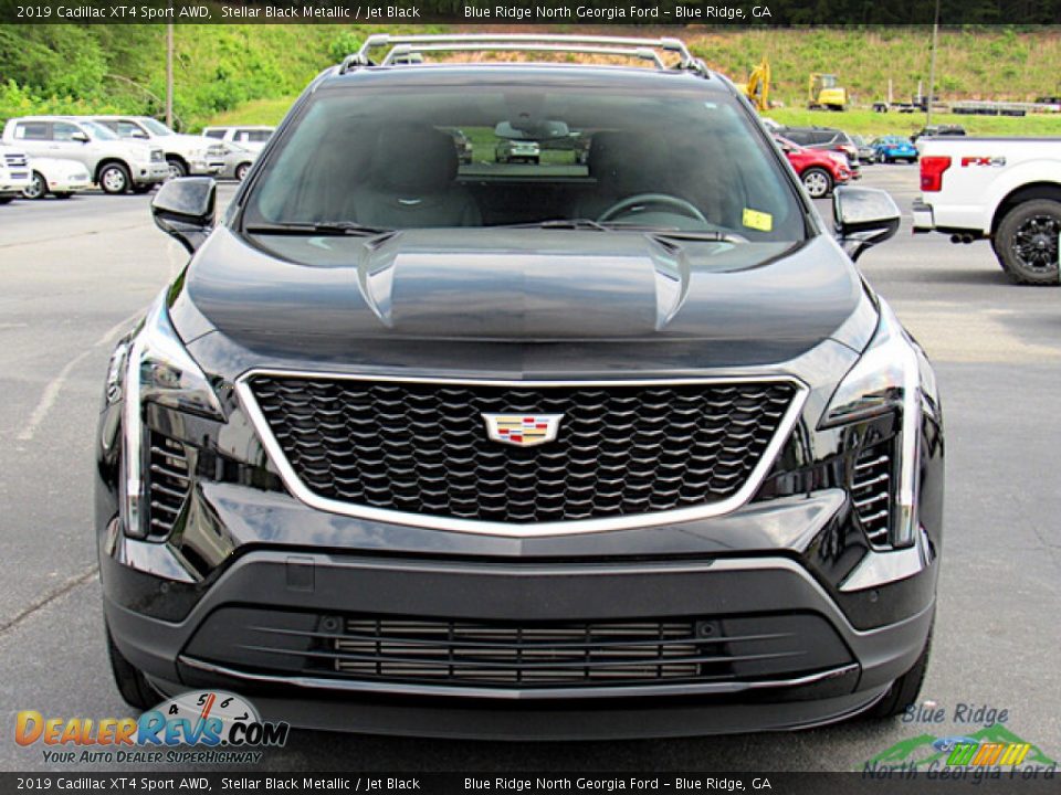 2019 Cadillac XT4 Sport AWD Stellar Black Metallic / Jet Black Photo #8