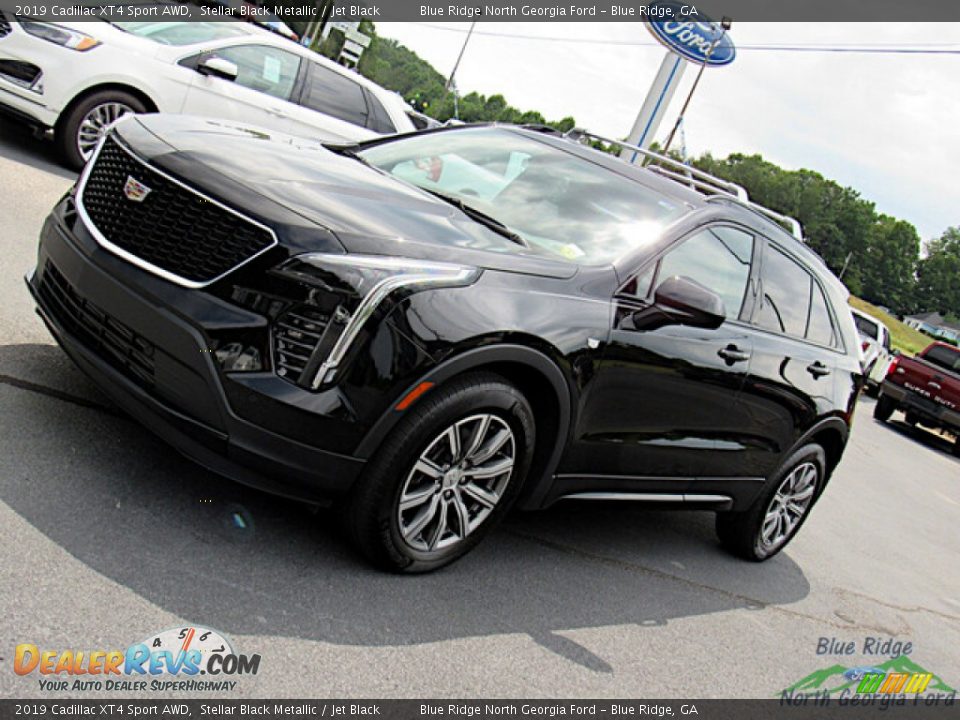 2019 Cadillac XT4 Sport AWD Stellar Black Metallic / Jet Black Photo #23