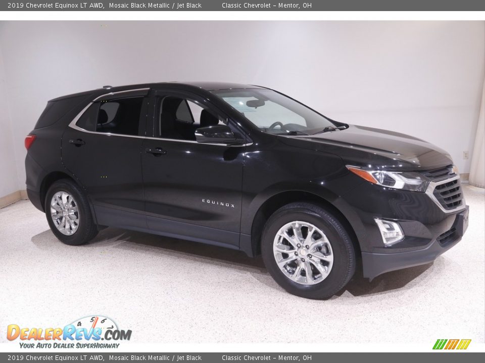 2019 Chevrolet Equinox LT AWD Mosaic Black Metallic / Jet Black Photo #1