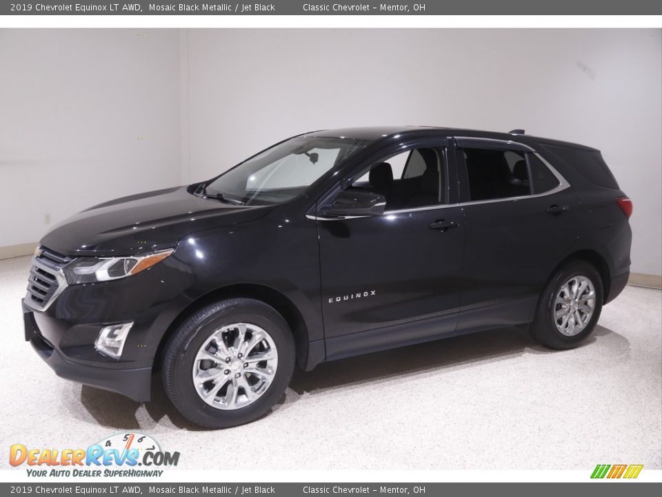 2019 Chevrolet Equinox LT AWD Mosaic Black Metallic / Jet Black Photo #3