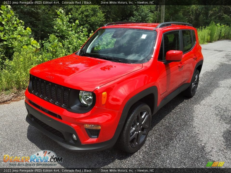 2022 Jeep Renegade (RED) Edition 4x4 Colorado Red / Black Photo #2