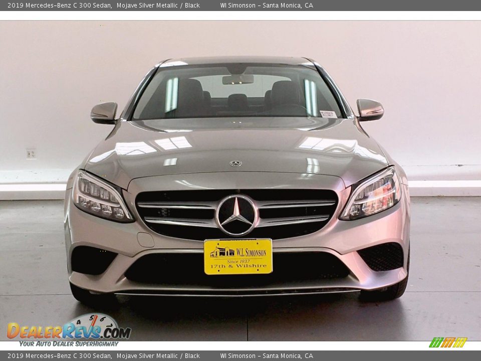 2019 Mercedes-Benz C 300 Sedan Mojave Silver Metallic / Black Photo #2