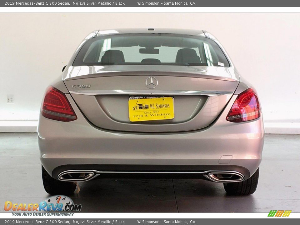 2019 Mercedes-Benz C 300 Sedan Mojave Silver Metallic / Black Photo #3
