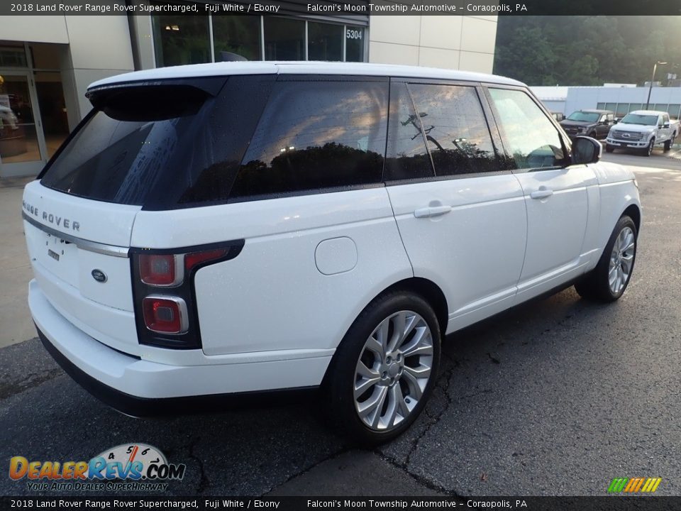 2018 Land Rover Range Rover Supercharged Fuji White / Ebony Photo #2