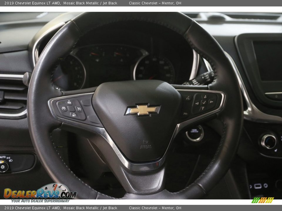2019 Chevrolet Equinox LT AWD Mosaic Black Metallic / Jet Black Photo #7