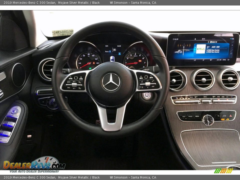 2019 Mercedes-Benz C 300 Sedan Mojave Silver Metallic / Black Photo #4